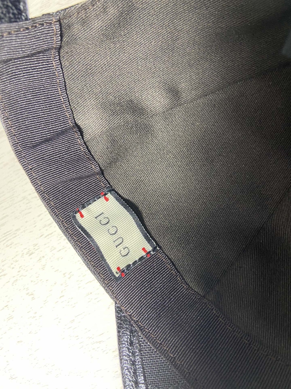 ブランド帽子素材ディテール